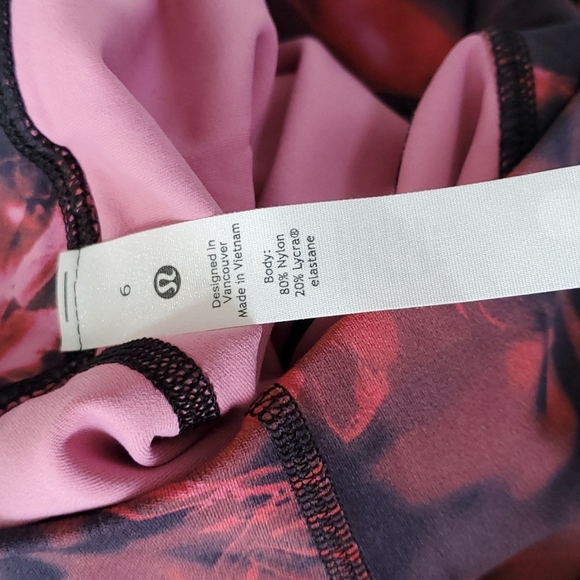 Lululemon Align HR Pant 28" Intensity Pink Blossom Multi - Picture 15 of 17